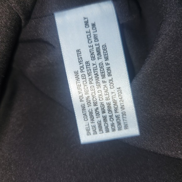 A‎ New Day Faux Leather Jacket Brown Button Front Blazer 1X - Picture 8 of 12